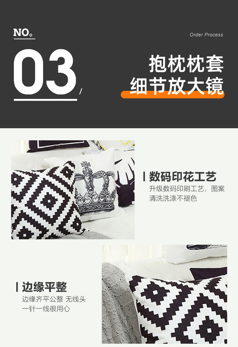 亚马逊新款双面泡泡粒灯芯绒抱枕纯色宿舍靠枕床头靠垫沙发抱枕套详情11