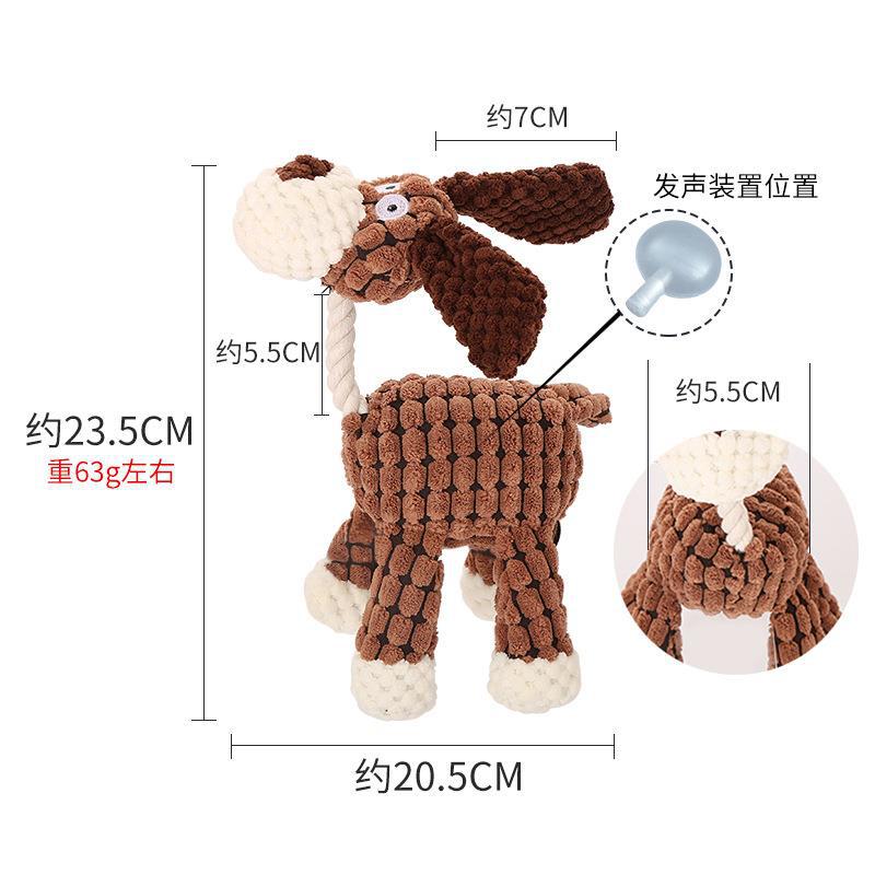 Amazon chewable pet cat and dog toys, cross-border pet vocal toys, Dongguan dog toys, vocal toys pic 7