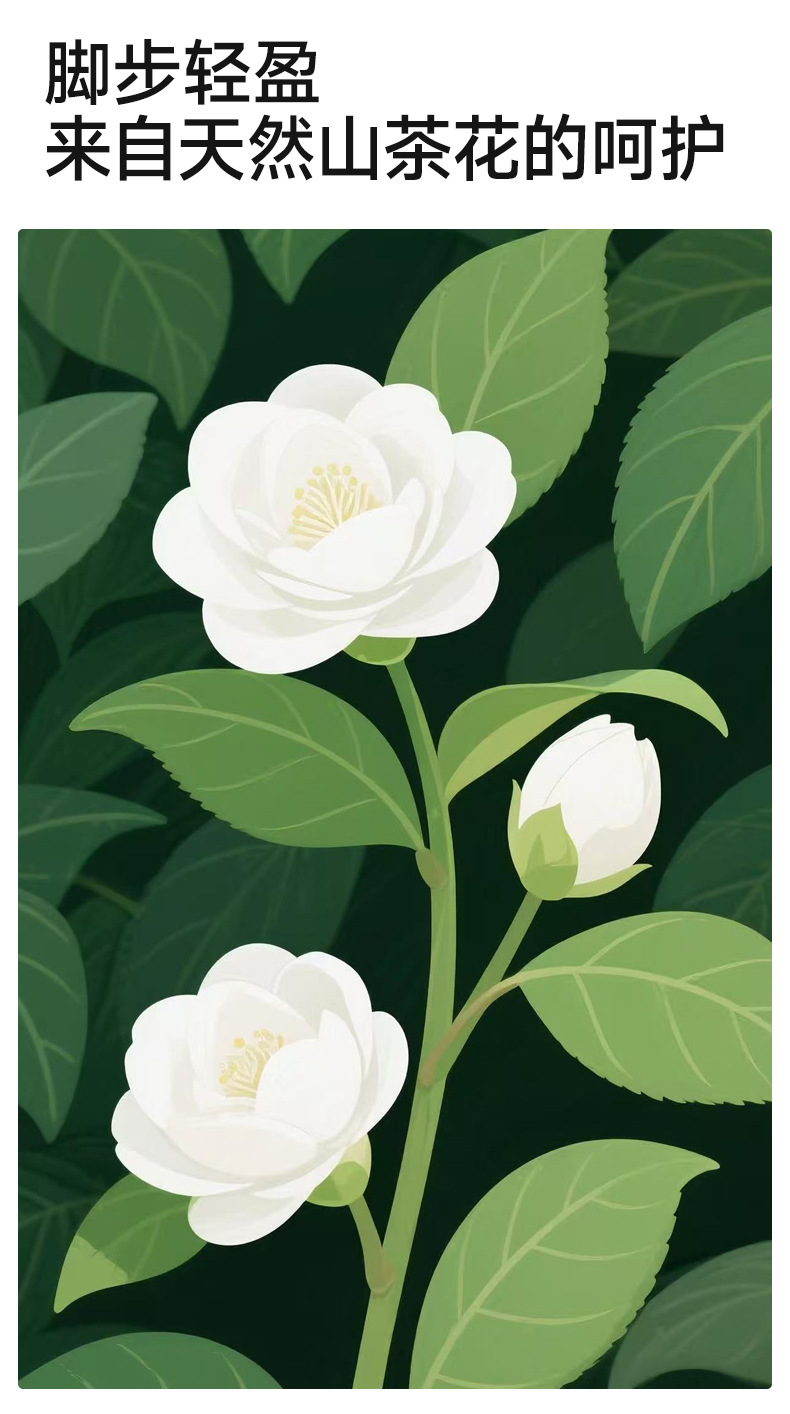 【任嘉伦明星同款】浪莎情侣袜子男女士秋冬抗菌防臭山茶花精油袜详情6