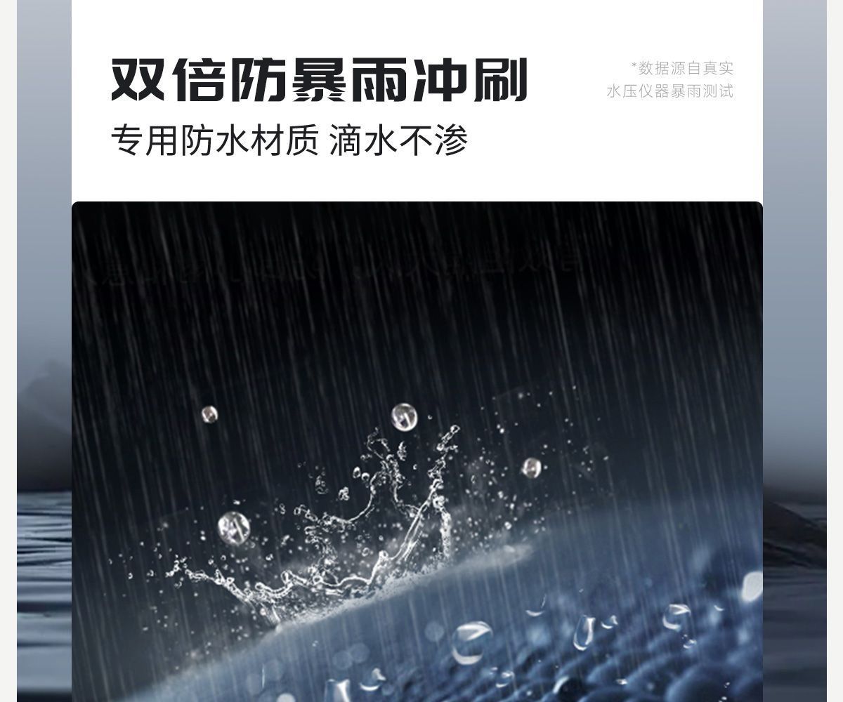 电动车雨衣长款全身防暴雨加厚加大男女款成人摩托电瓶车专用雨披详情7