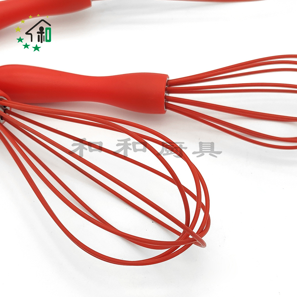 外贸批发硅胶5线迷你 打蛋器鸡蛋搅拌器mini烘焙工具Egg beater详情9
