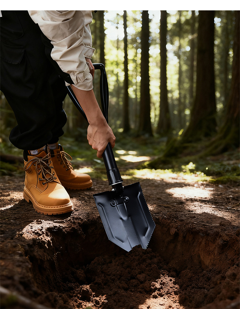 多功能折叠工兵铲户外野营便携小号折叠锹厂家直销五金工具农用铲子详情49