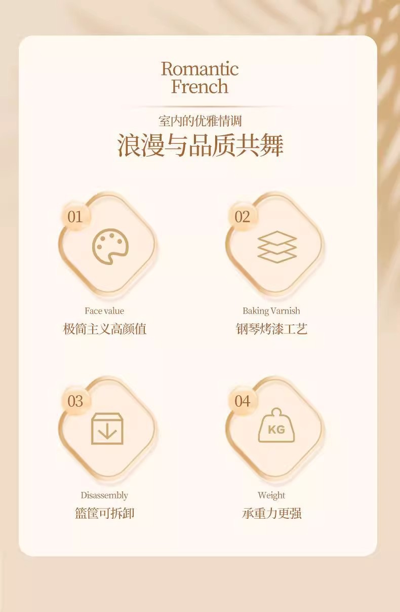 【长期主义好物】收纳小推车置物架旋转收纳可移动床头化妆品整理详情10