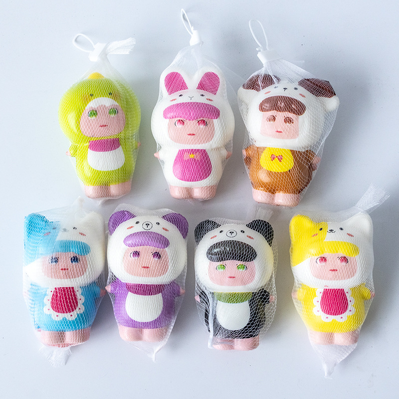 黄油小熊慢回弹捏捏乐解压神器儿童玩具摆件网红爆款毛绒公仔娃娃礼物减压玩偶详情15