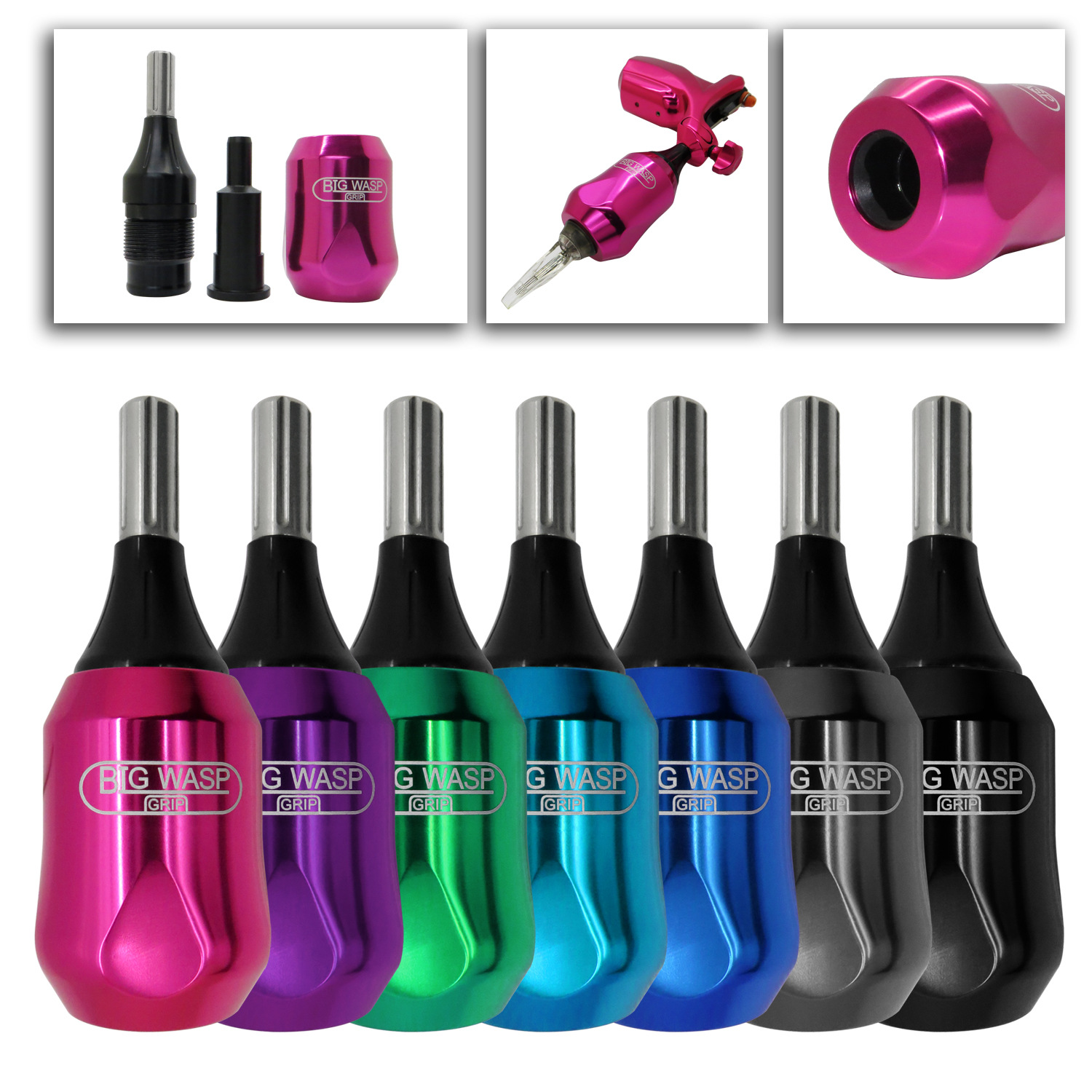 shanilak HG-008 Premium tattoo handle All-in-one needle tattoo Machine Equipment Accessories handle Factory direct sales pic 8