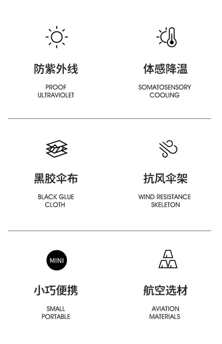 工厂新款五折伞渐变系胶囊伞太阳伞遮阳伞防紫外线小巧便携防晒伞详情3