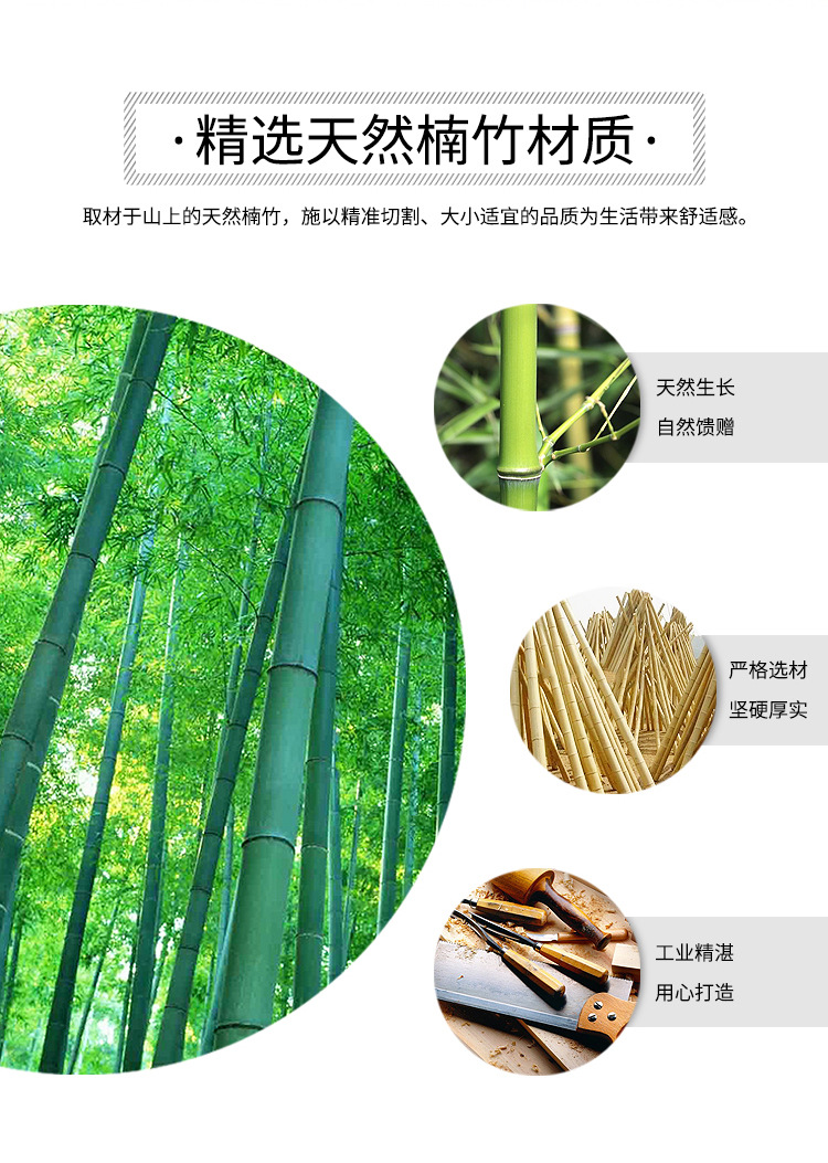 Cross-border delivery of bamboo table heat insulation pads, square square square anti-scald bowl pads, bowl pads, bamboo and wood coasters, kitchen pot pads pic 2