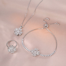 项链女日韩风时尚气质简约施家网红米家可爱趣味老鼠水晶锁骨链详情35