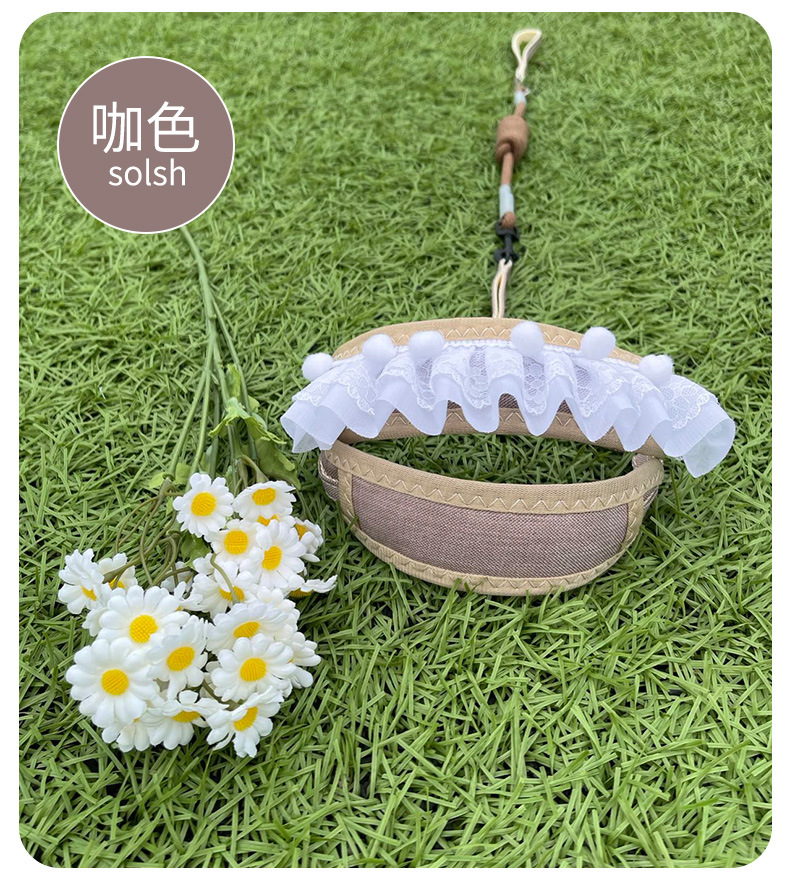 防挣脱狗狗牵引绳外出遛猫遛狗专用牵引绳子宠物用品可调节胸背带详情13