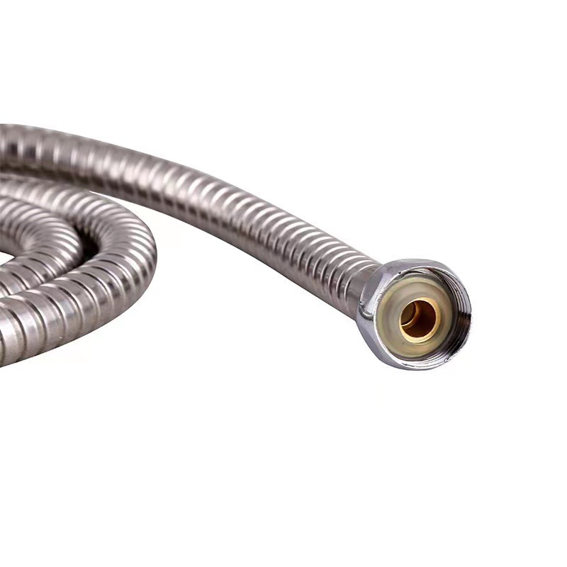 水龙头进水不锈钢淋浴花洒喷头软管卫浴电镀抽拉管弹簧淋浴伸缩管详情5