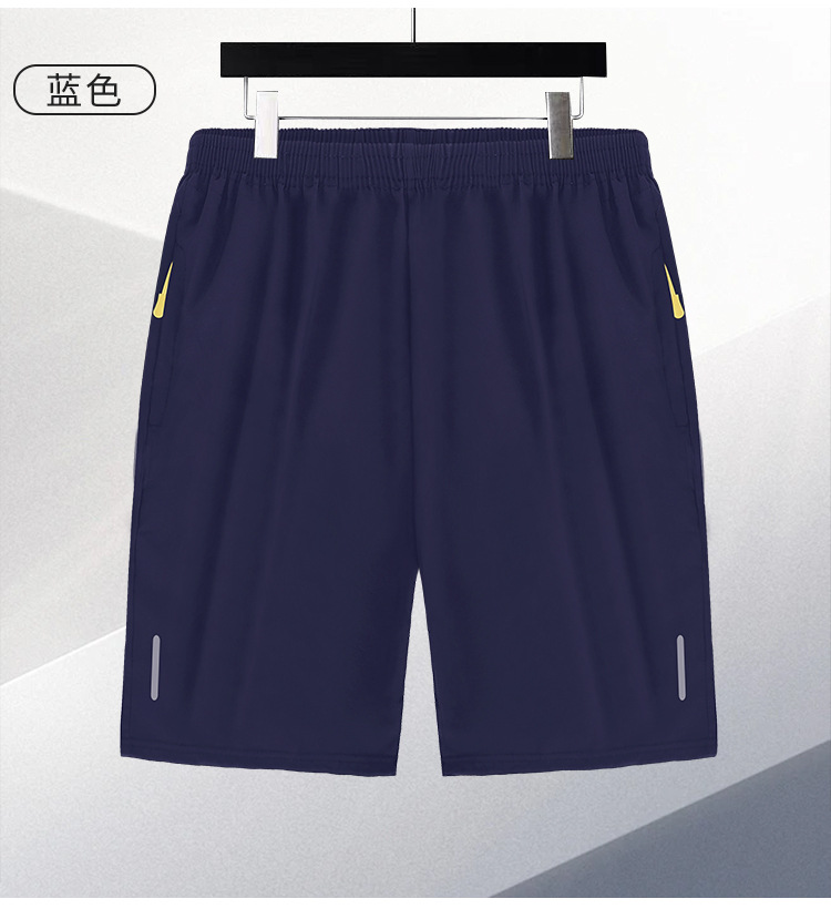 新款夏季男短裤薄款冰丝速干短裤男士运动五分短裤宽松透气沙滩裤详情25