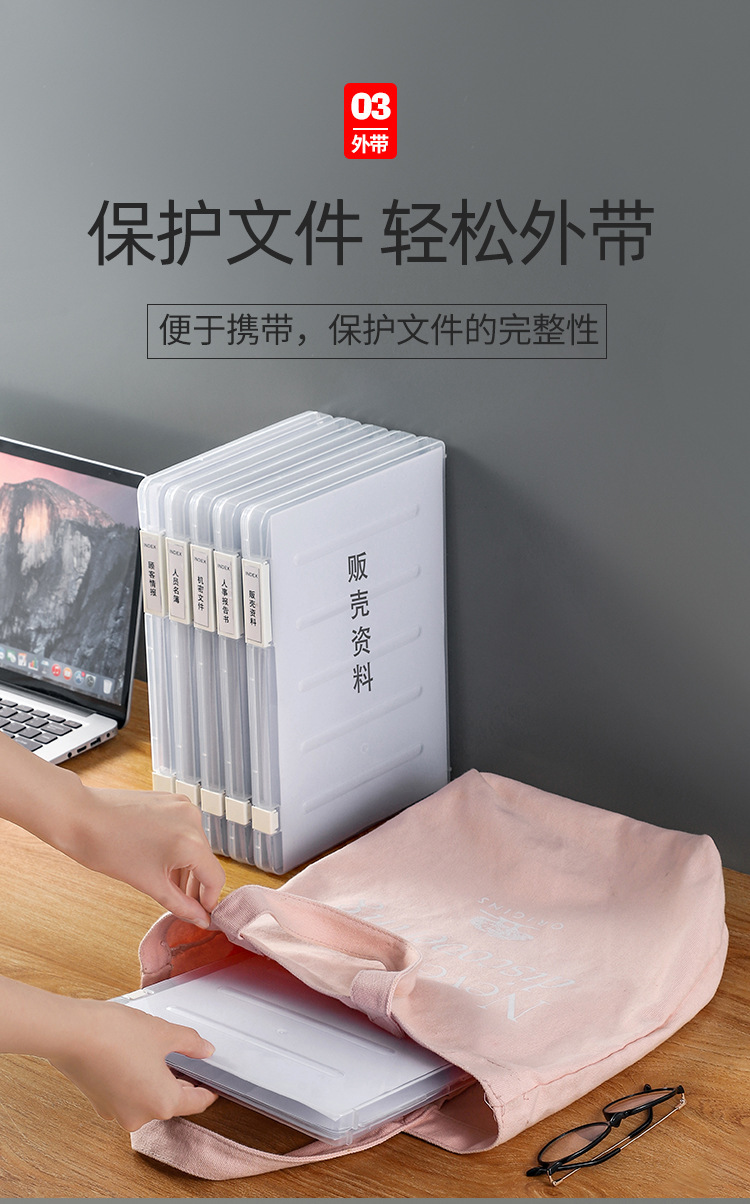 صندوق استلام وثائق الفايت A4 من وثائق الفاتح (Spect A4) يحتوي على ملف اللوازم المكتبية pic 3
