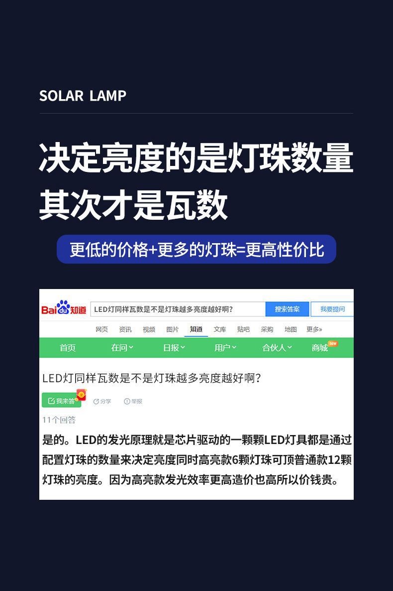太阳能庭院灯户外灯照明灯超亮大功率防水室内外感应家用LED路灯详情7