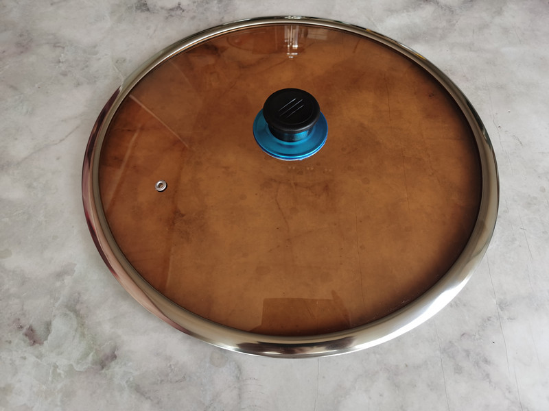 Factory wholesale visible tempered glass LIDS, G-shaped LIDS, upright LIDS, stainless steel LIDS, all-steel LIDS, wok LIDS pic 10