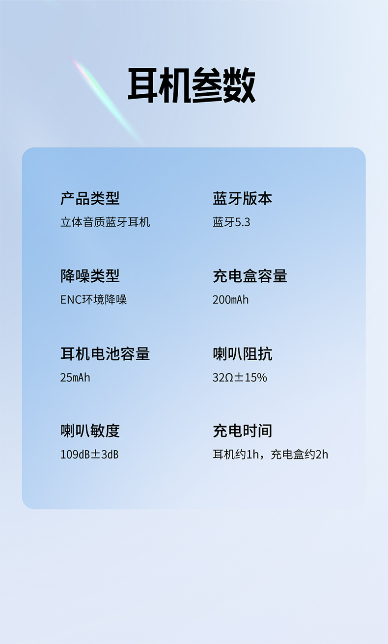 X90无线蓝牙耳机入耳式降噪运动数显私模触摸详情14