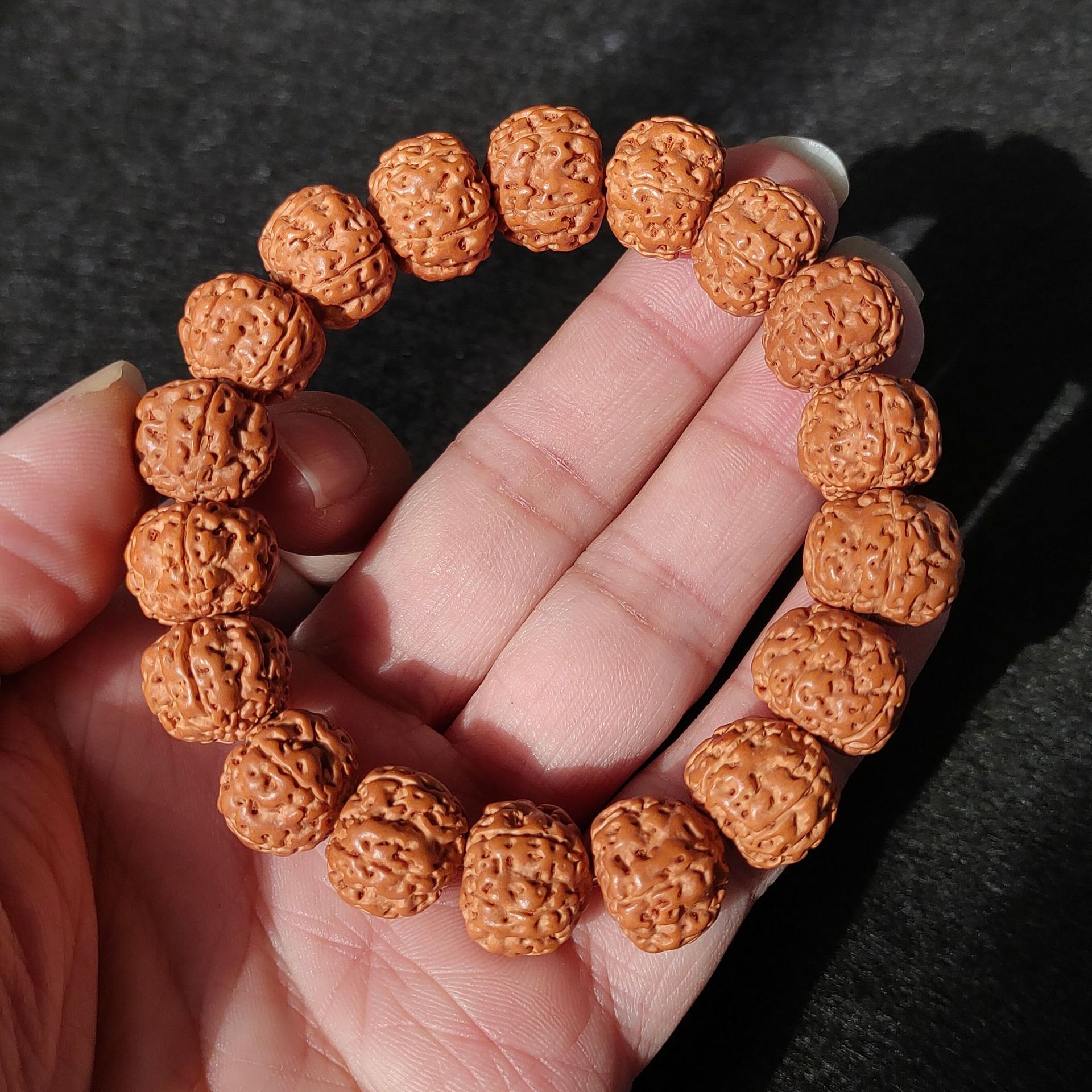 树王小金刚菩提手串搭菩提醒狮爆肉金刚菩提子男女款盘玩手持念珠详情19