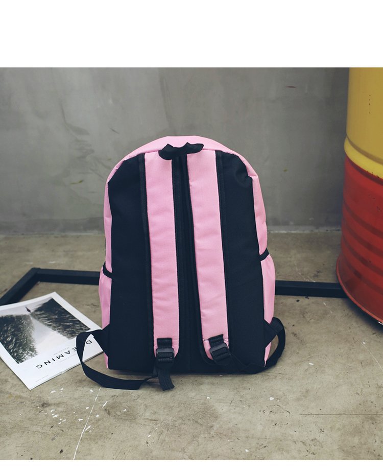 2026新款学生双肩包韩版时尚潮流初中高中生背包情侣旅行书包批发详情36