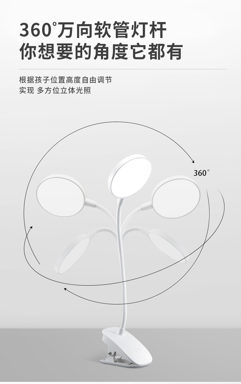 Typec小台灯学习专用夜灯学生宿舍led护眼阅读充电卧室床头灯详情13