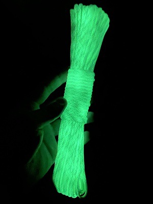 7芯4mm夜光伞绳户外多功能登山伞兵牵引编织绳天幕防风绳可定尺寸详情15