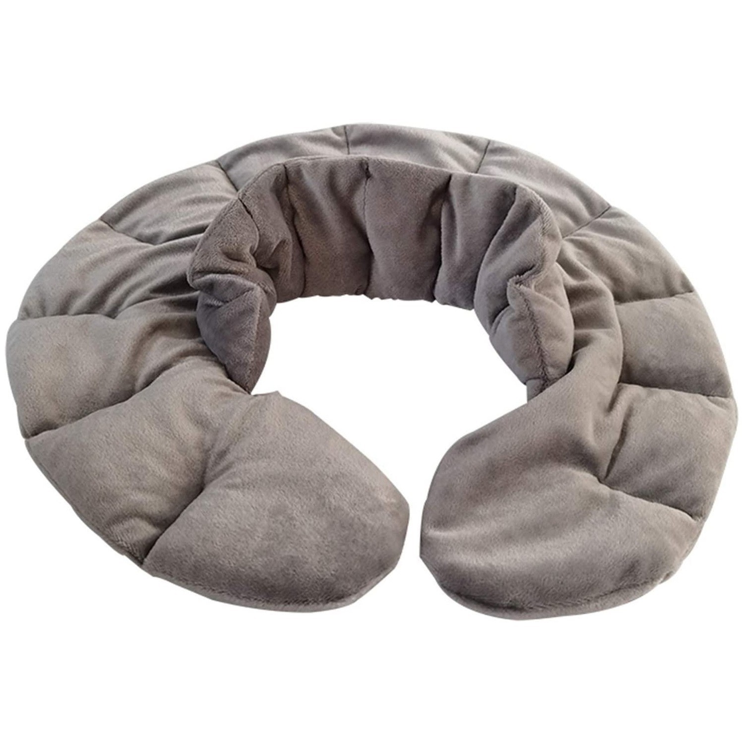 跨境加热披肩 微波炉加热颈枕填充麦饭石 保暖热敷肩颈枕详情13