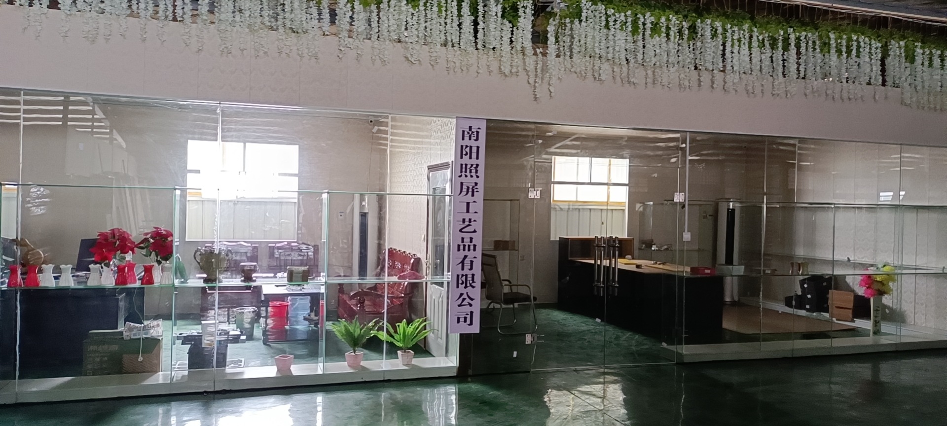 照屏仿真花厂家批发仿真玫瑰花仿真绢花七头春蕾把花小假花花束详情27