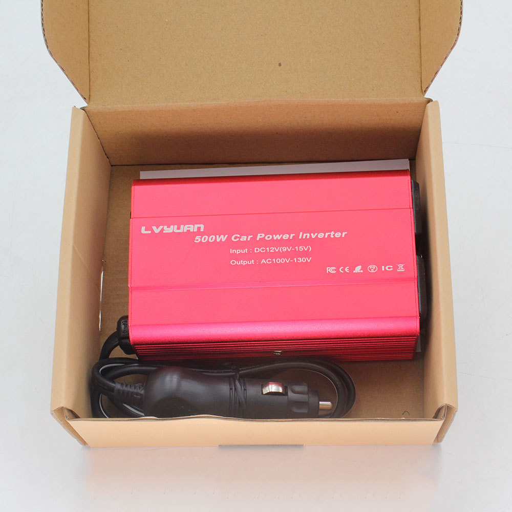 Lvyuan车载逆变器正弦波300W-2600W跨境专供逆变器足功率批发定制详情5