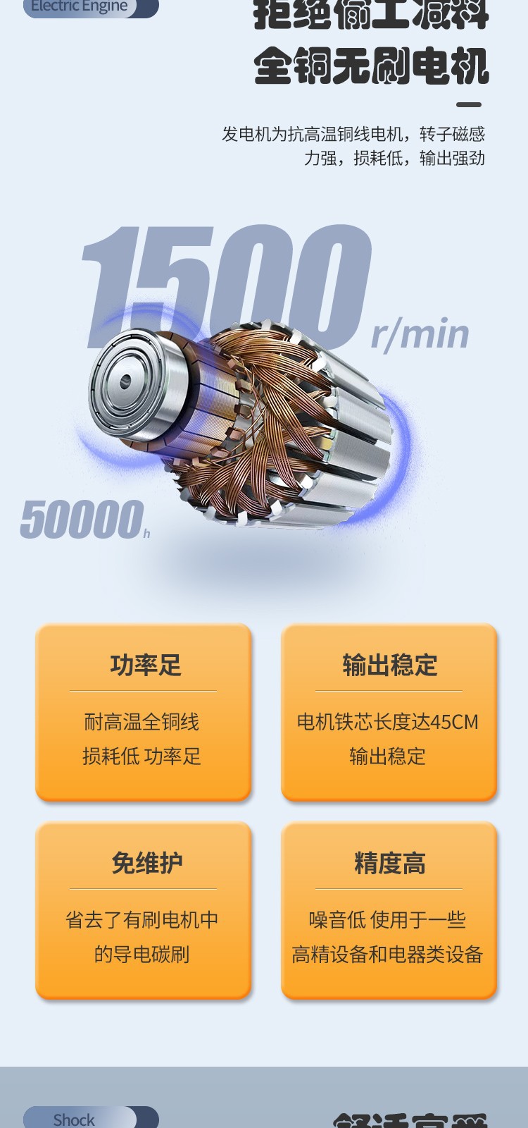 柴油发电机组500kw 大功率500千瓦发电机组源全铜无刷 潍柴博杜安详情5