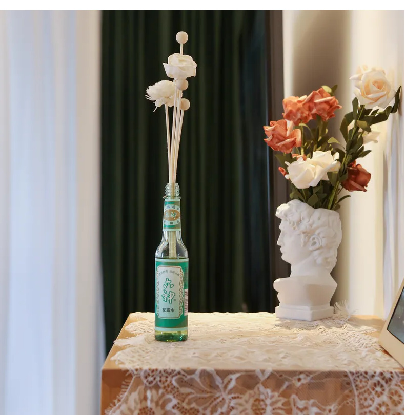 Cross-border aromatherapy sticks, wooden beads, flameless essential oil evaporation sticks, DIY aromatherapy bead accessories, herbal and floral water diffuser sticks, handicrafts, gifts, wooden handicrafts pic 8