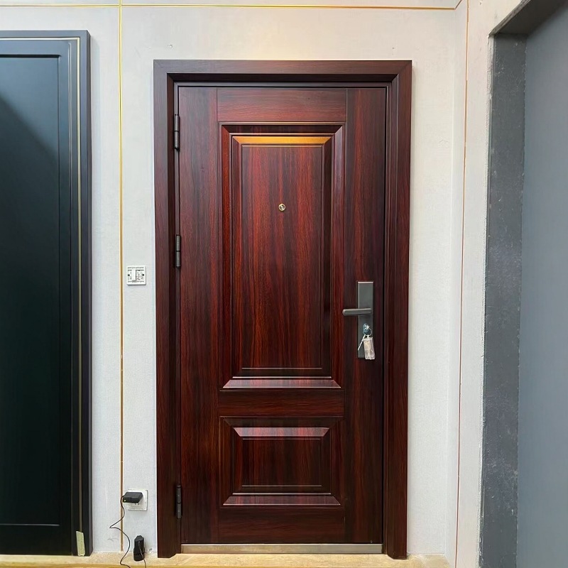 7 cm steel anti-theft door, entrance door, rental apartment door, security door, entrance door manufacturer wholesale gate pic 11