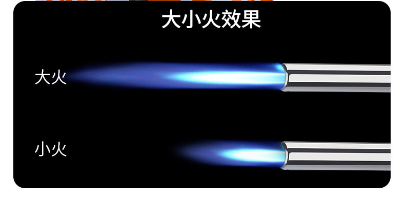 Portable kitchen picnic high-temperature card-type spray gun head outdoor barbecue igniter welding torch 930 pic 12