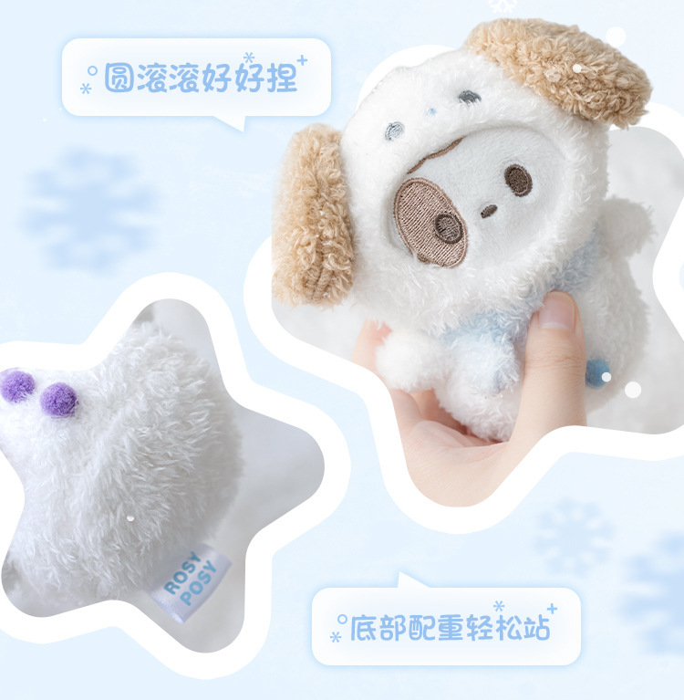RosyPosy Soft Design Tutu&byebye plush Pain Bag Pendant Christmas Gift Schoolbag Doll Pendant pic 10
