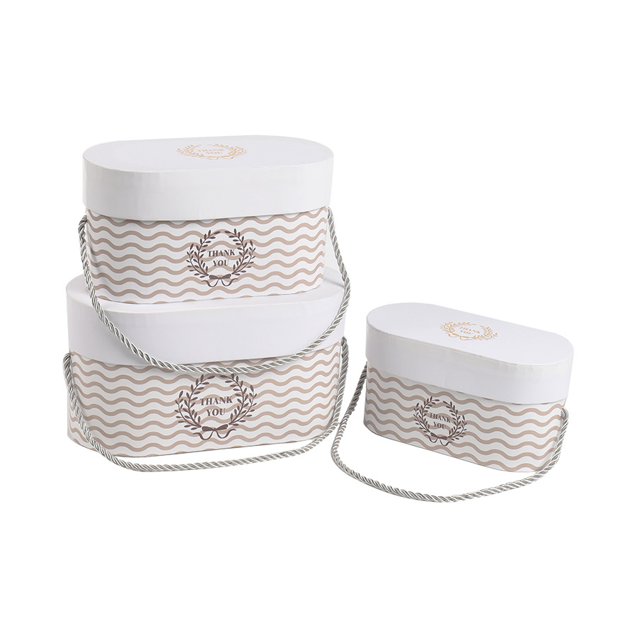 English letter hand-held thread with top and bottom cover gift box, jewelry necklace, accessory box, birthday gift, gift packaging box pic 12