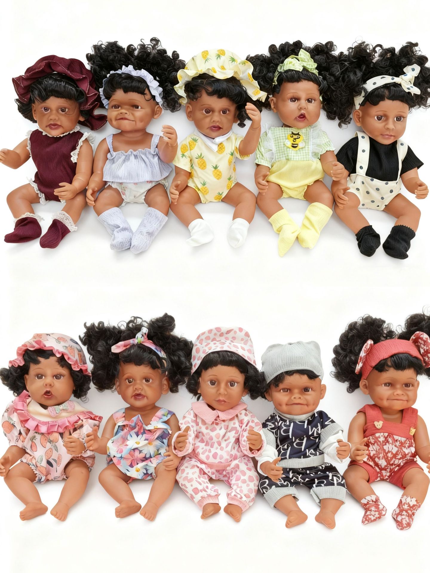 跨境热销30厘米搪胶重生娃娃仿真洋娃娃公仔换装玩偶女孩玩具过家家玩具婴儿玩偶批发玩具详情1