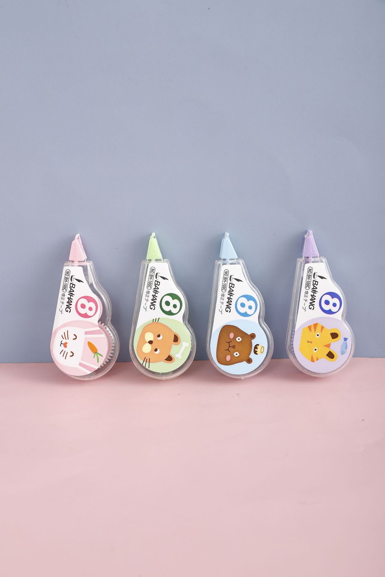 High appearance level primary school student correction tape Cartoon little animal series correction tape school stationery correction tape pic 5