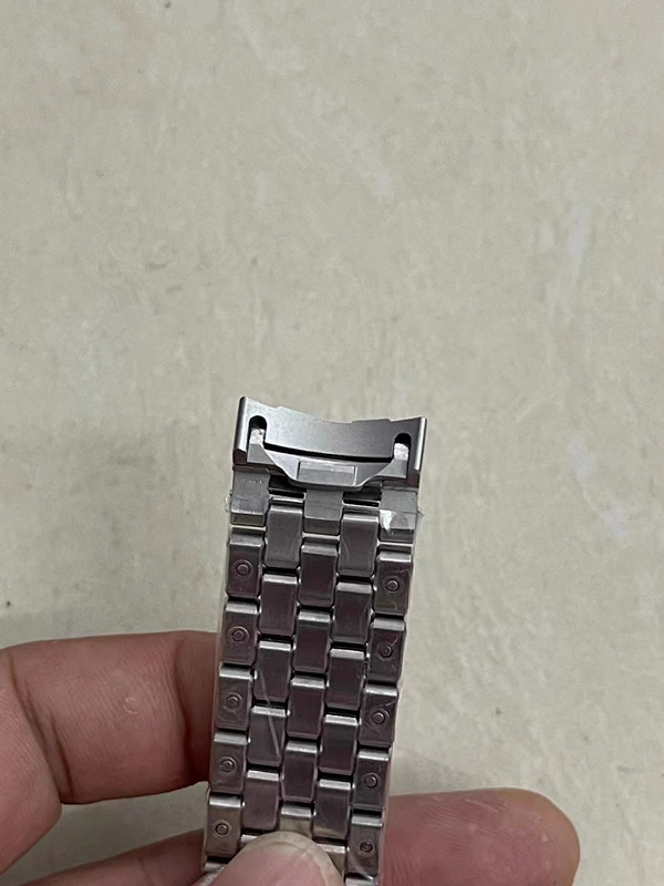 适用万-国飞行员梯形钢带手表带快拆表链实心不锈钢316折叠扣20详情15
