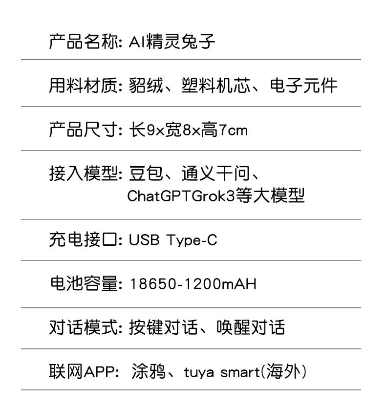 蒙奇奇轻松熊三彩球兔挂件钩织毛绒玩具发光眼睛粉色兔耳编织篮木质桌面详情35