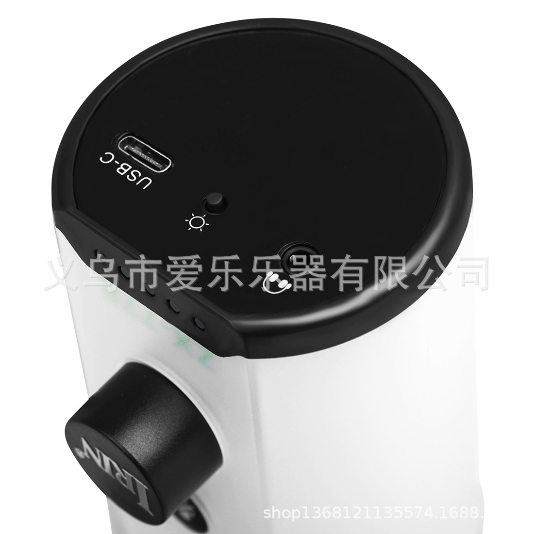 跨境USB直播麦克风炫彩渐变RGB动圈游戏降噪麦克风电脑手机话筒详情20