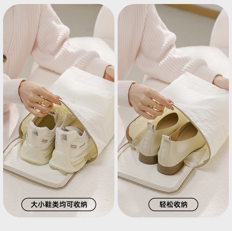 旅行收纳袋内衣行李箱鞋子整理袋子多功能旅游便携分装包压缩套装详情9