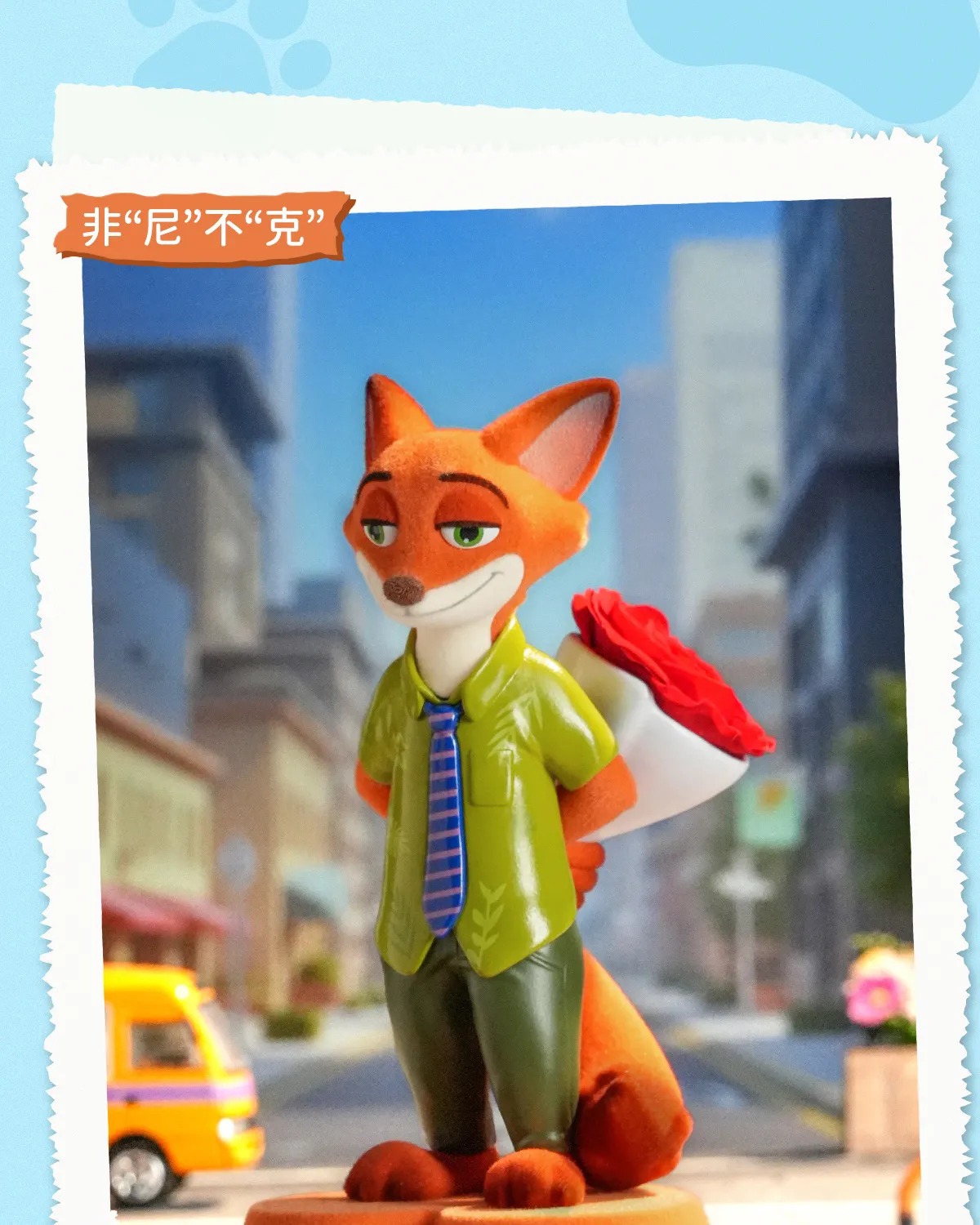 正版迪士尼花花动物城系列盲盒潮玩手办可爱公仔桌面摆件礼品批发详情7