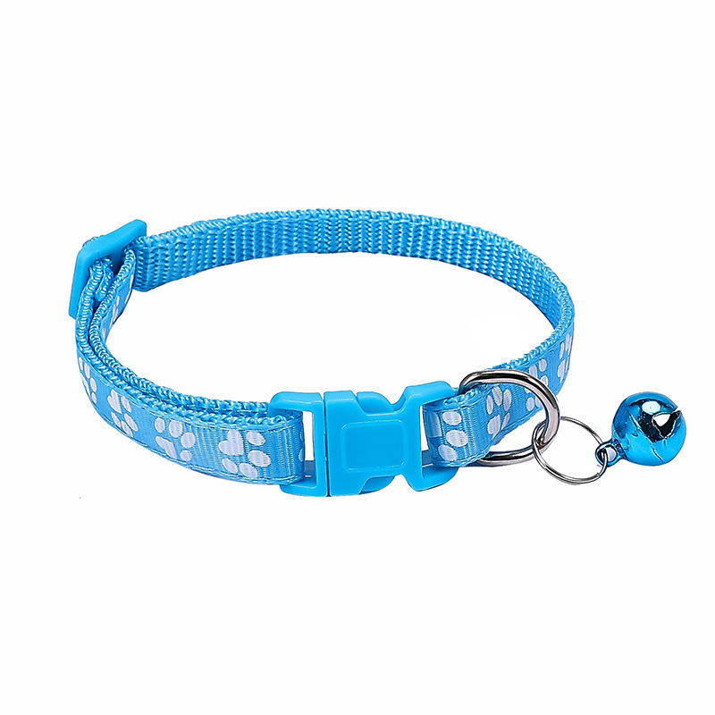 1.0 Pet footprint patch collar, dog neck collar, cat bell collar factory store, large stock available pic 4