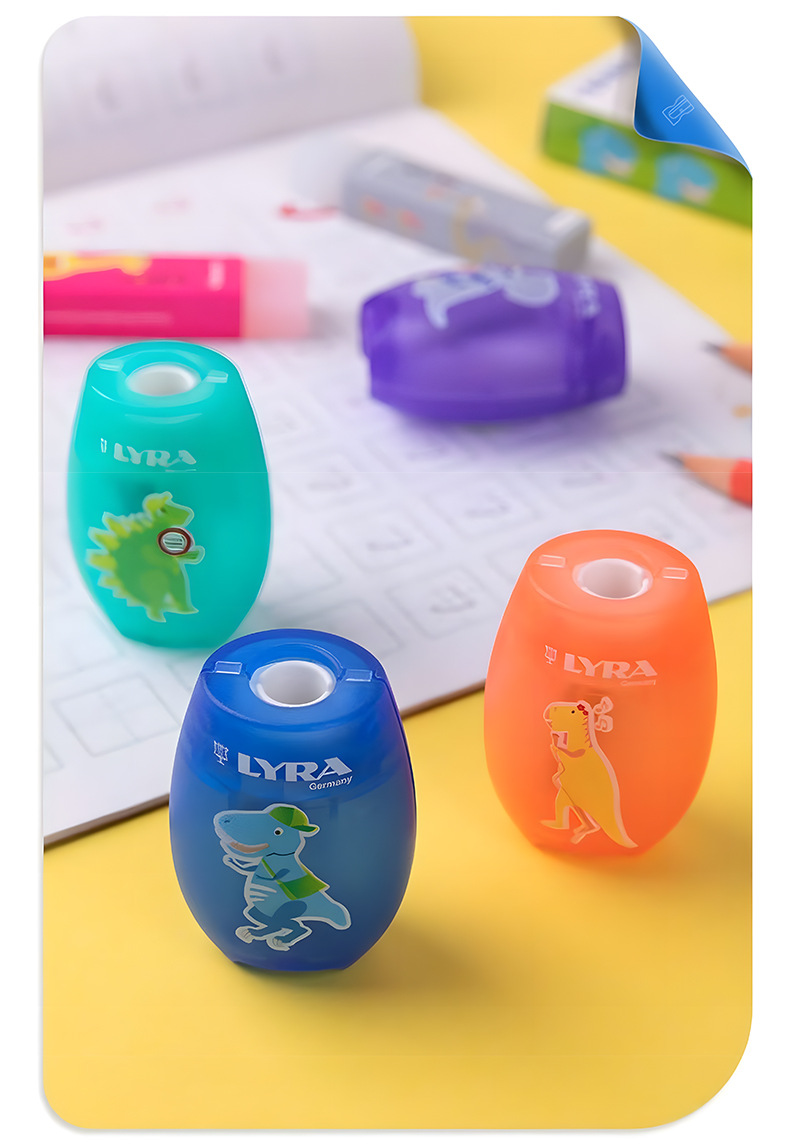 LYRA艺雅正品实用龙族学校卷笔刀学生削笔器三年级学生用创意详情7