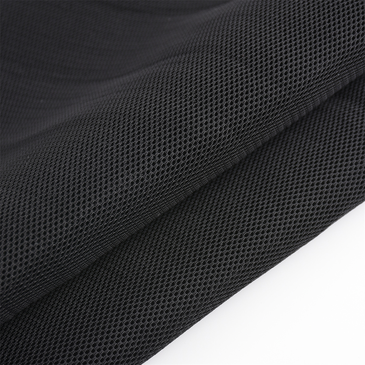 All-polyester 1137 sandwich knitted mesh fabric in stock for sports bags, backpacks and shoe materials. Sandwich mesh fabric mesh pic 1