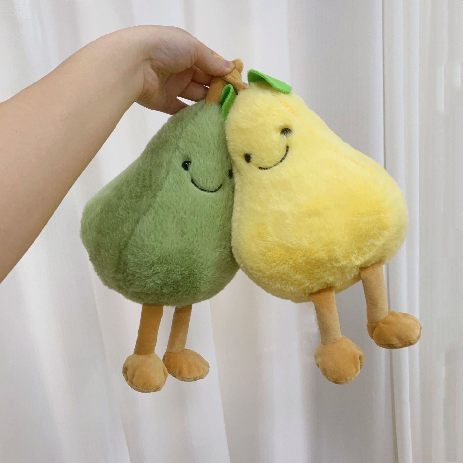 Xiaohongshu best-selling fruits, pears, plush toys, claw machines, street decoration, small gifts, factory wholesale pic 11