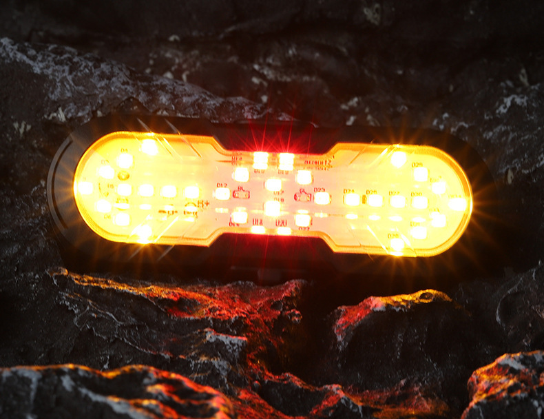 The new cross-border smart remote control turn signal Type-C charging waterproof taillights with horn warning for night cycling pic 3