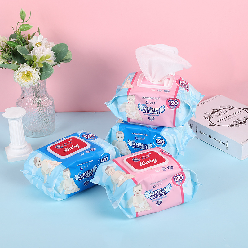 英文湿巾婴儿手口专用宝宝新生儿湿巾纸家庭实惠装无酒精加量装详情12
