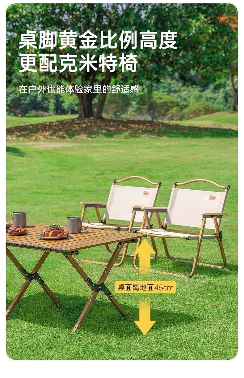 Weilan Outdoor Camping egg roll Table, folding table, portable barbecue and picnic Table and Chair Supplies factory, starting from one piece pic 26