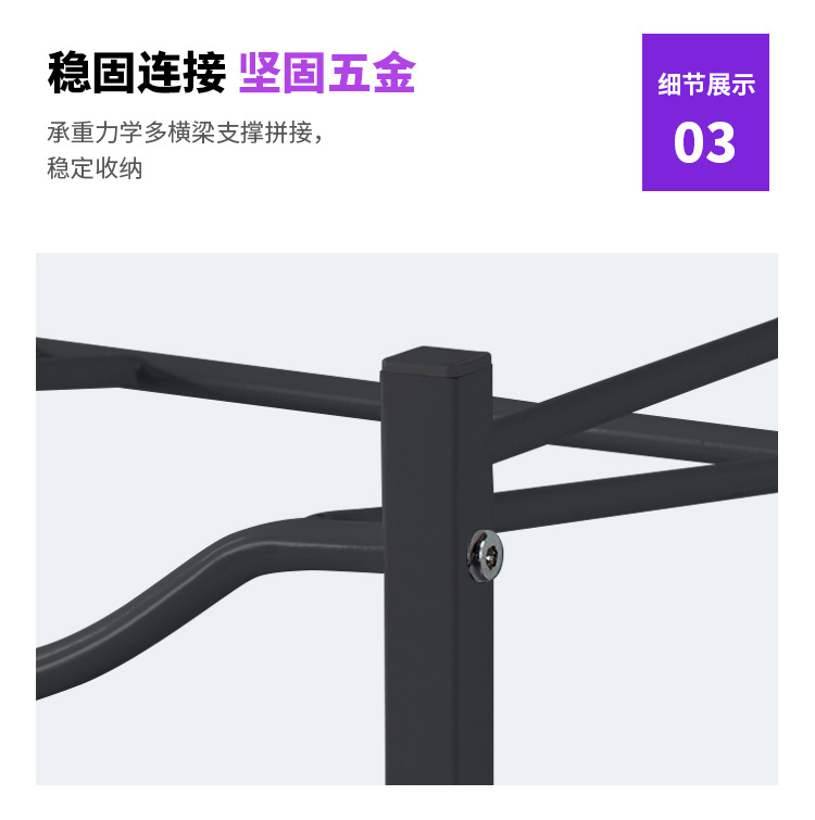跨境饮用水桶储物架子置物架带木板3层桶装水放置办公室收纳详情8
