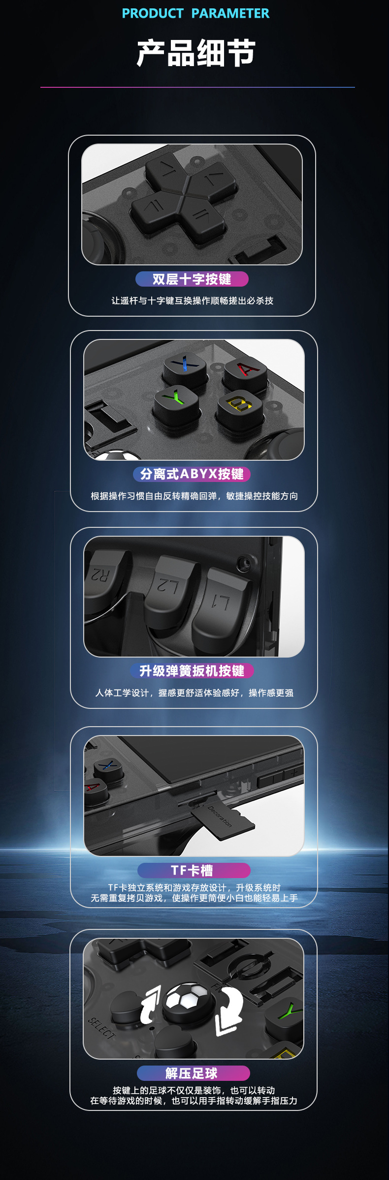 Открытый игровой приставка R36MAX с открытым исходным кодом, двухдюймовый двухдюймовый аркадный аркадный автомат PSP pic 13