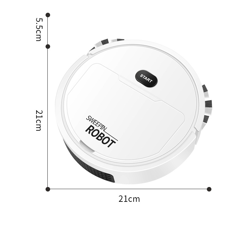Mini vacuum cleaner robot, small, light, multi-functional, household sweeping, mopping and suction integrated, usb charging wholesale cross-border pic 14