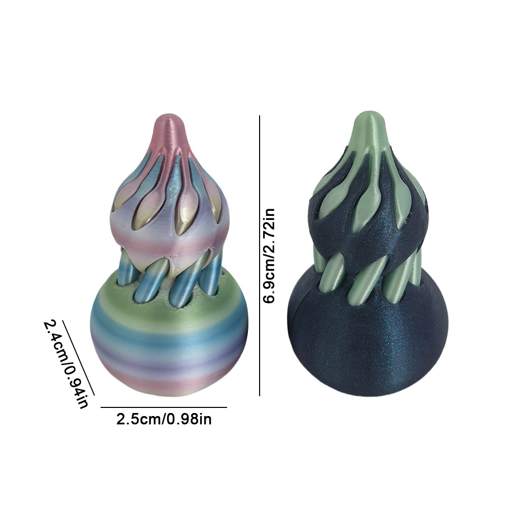 跨境热销3D打印玩具摆件新奇特神龙手办龙蛋飞龙减压潮玩工厂直销详情9